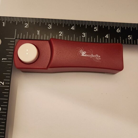 Tiny Double Dot Single Hole Punch Long Reach Emagination paper Scrapbook Craft - Picture 3 of 6